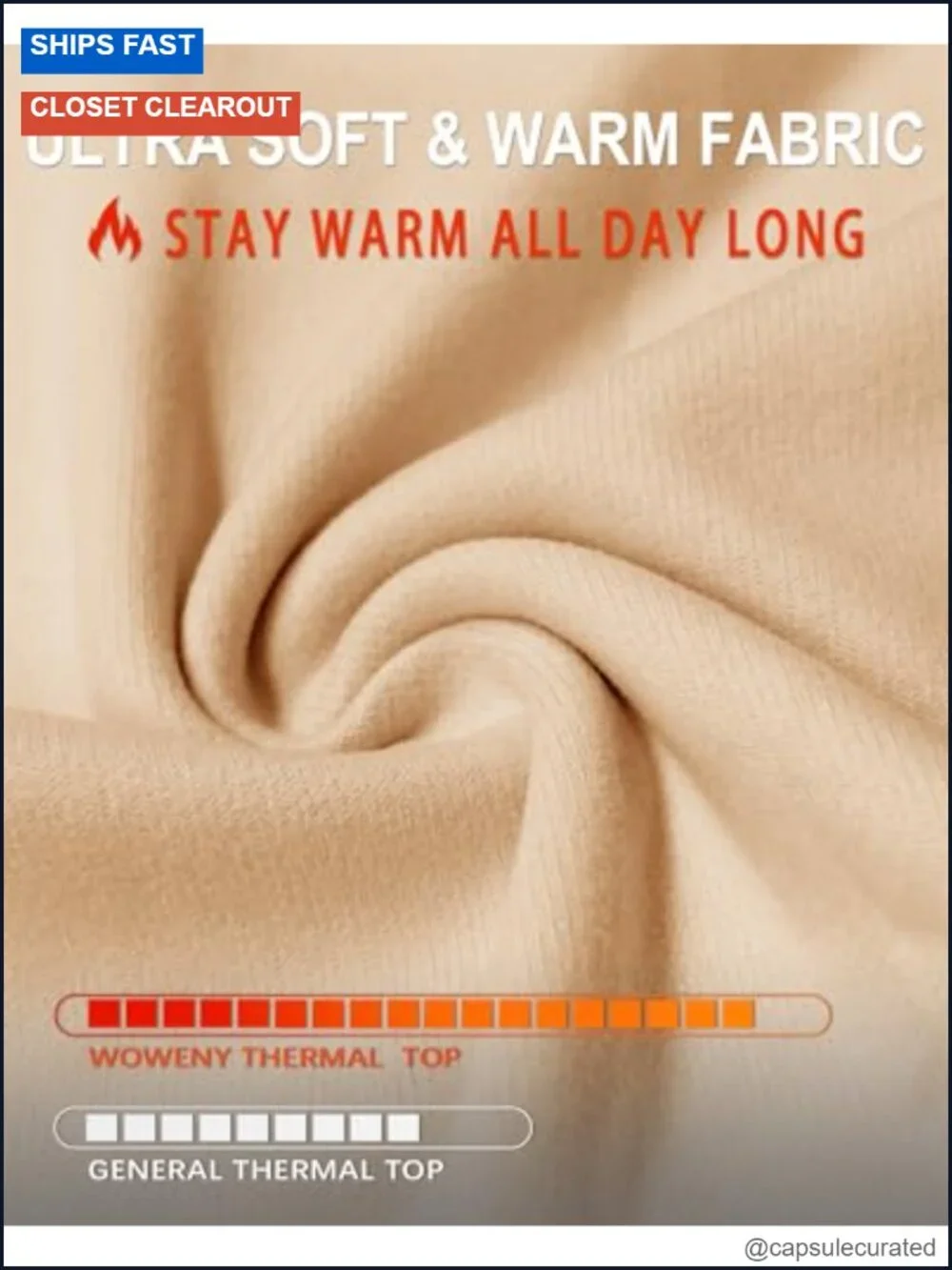 V Neck Fleece Lined Thermal Long Sleeve Base Layer Top for Women Cold Weather
